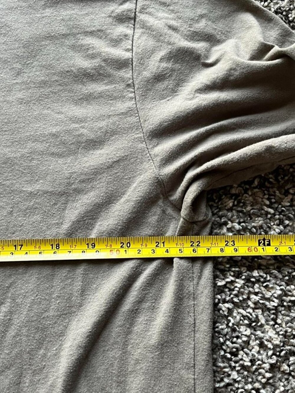 Gray UFO T-Shirt Size Mens XL Relaxed Fit Casual Funny Cartoon Drawing Punny Tee - Picture 5 of 6